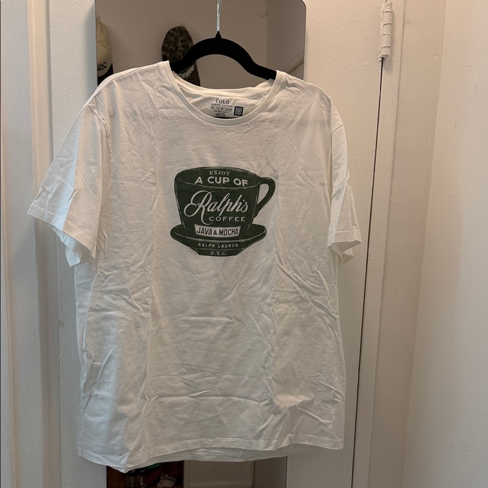 Ralph Lauren White Polo Shirt